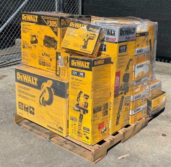 DEWALT TOOL PALLETS LOTS