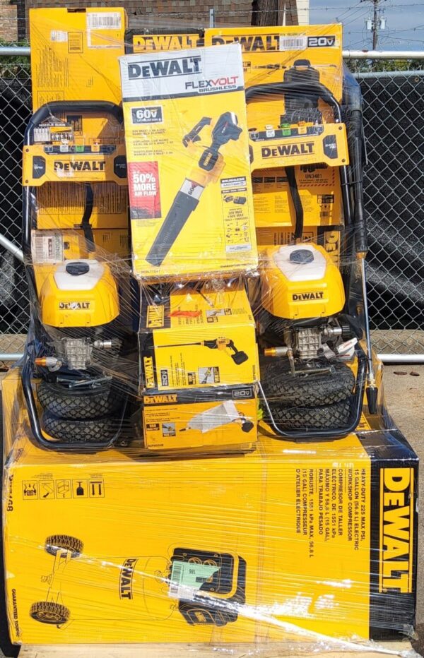 DEWALT TOOL PALLETS LOTS