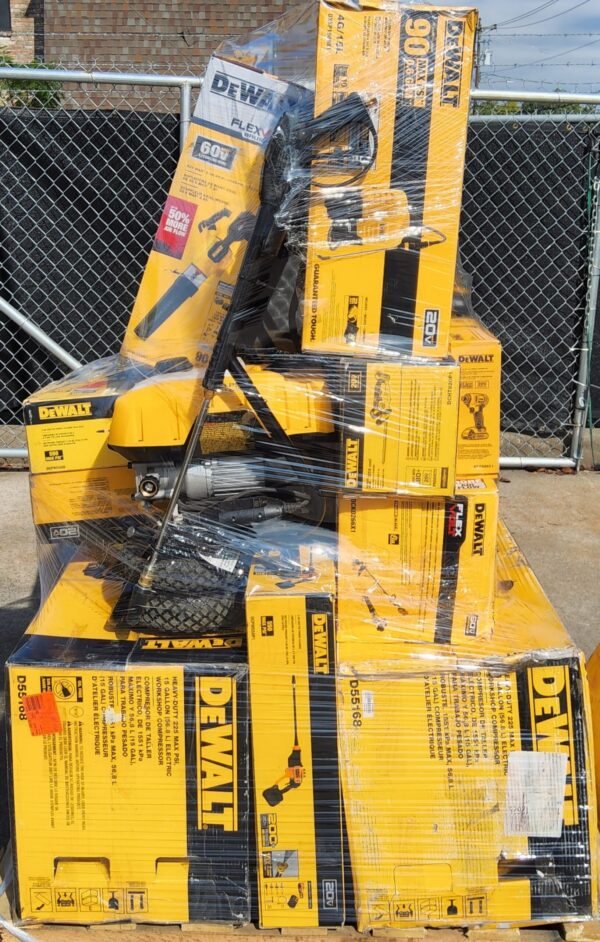 DEWALT TOOL PALLETS LOTS