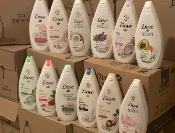 Dove Body Wash pallet